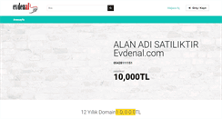 Desktop Screenshot of evdenal.com