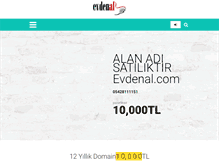 Tablet Screenshot of evdenal.com